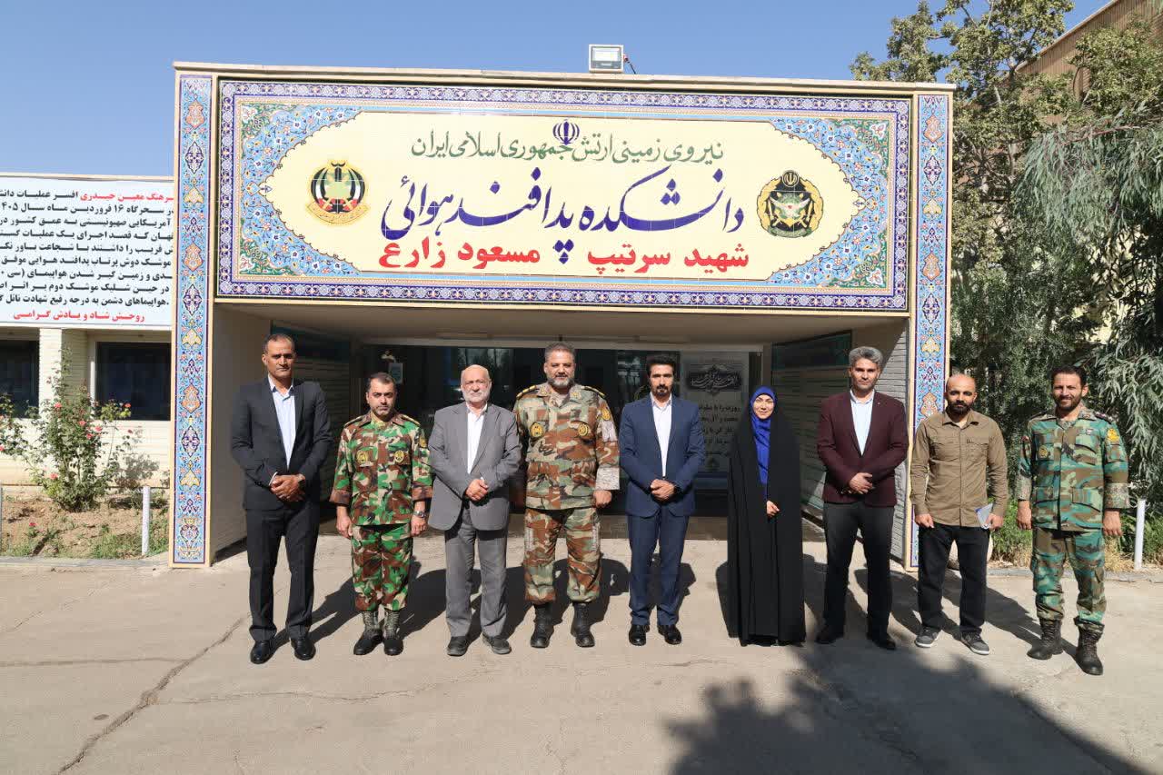 فرمانده دانشکده پدافند هوایی ارتش در شاهین‌شهر: تعهد نیروها به دفاع از کشور، فراتر از نگاه مادی است