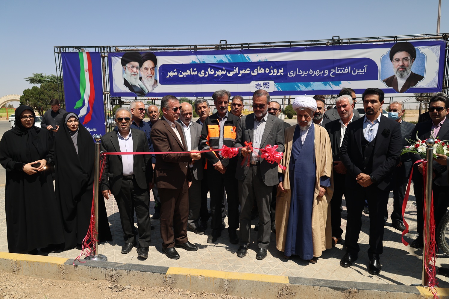 ۶۰۰ میلیارد تومان پروژه عمرانی و خدماتی در شاهین‌شهر افتتاح و کلنگ‌زنی شد